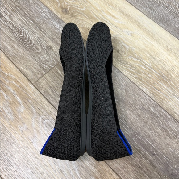 Rothy's The Flat - Black Solid - Picture 4 of 11